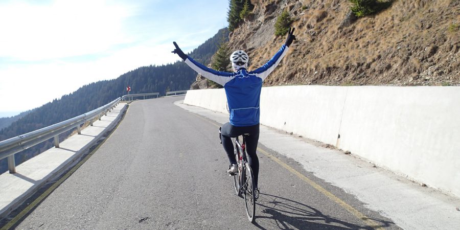Cursiereala prin Sinaia, Vali sfidand bicicleta si asfaltul