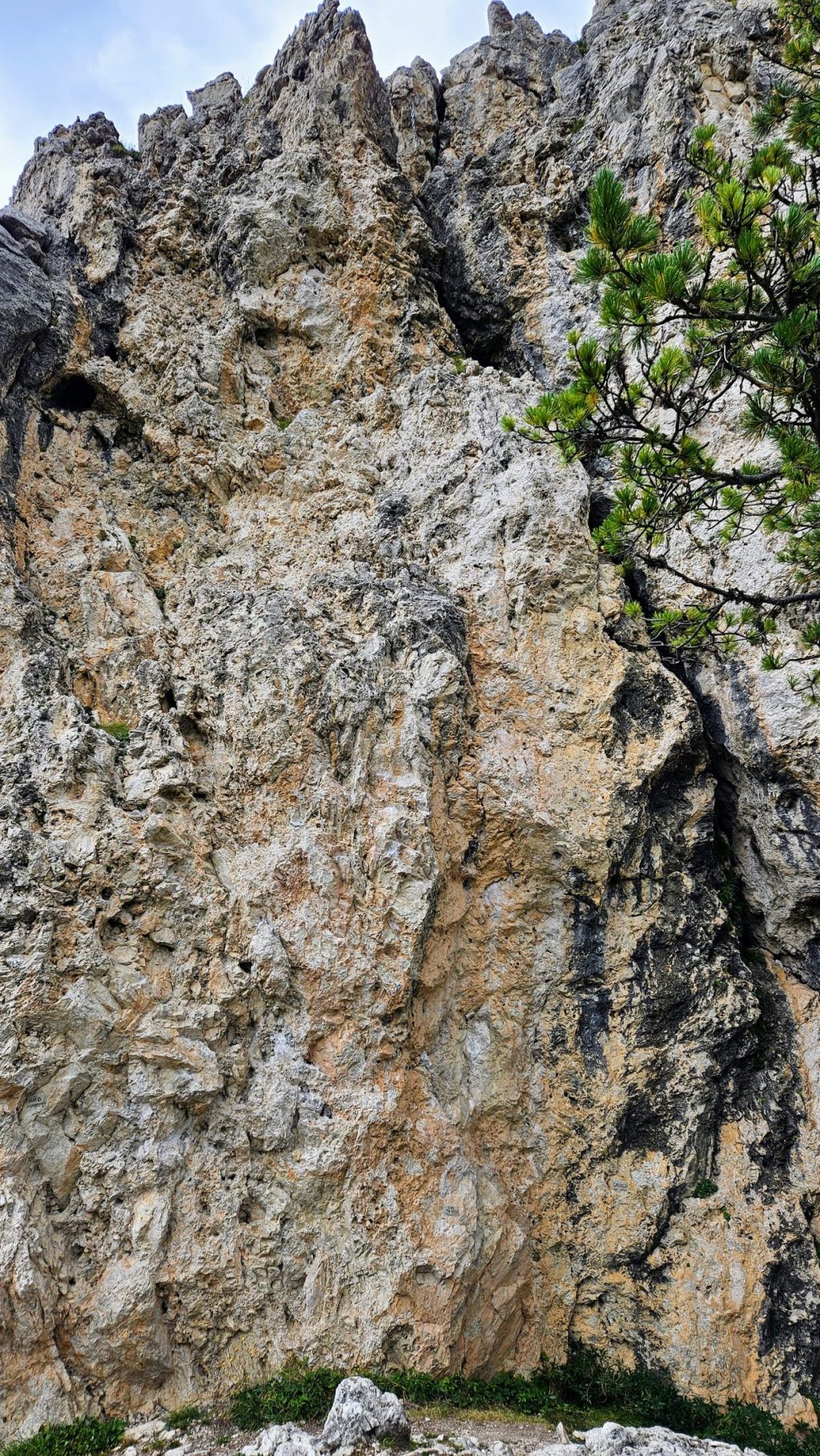 Sasso Gabriel Embolo, front Climbing sau A, traseul Cavolo (6b)