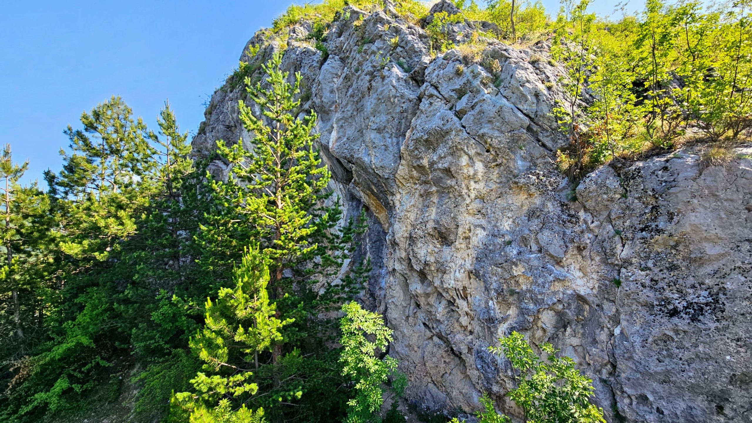 Sectorul superior din zona Țancuri