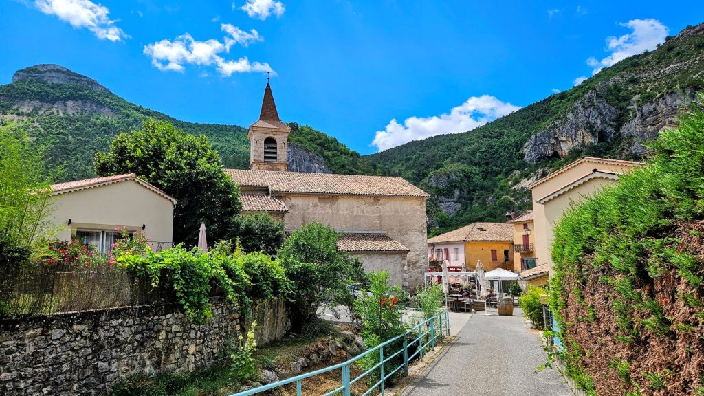 În Orpierre, pe străduțe