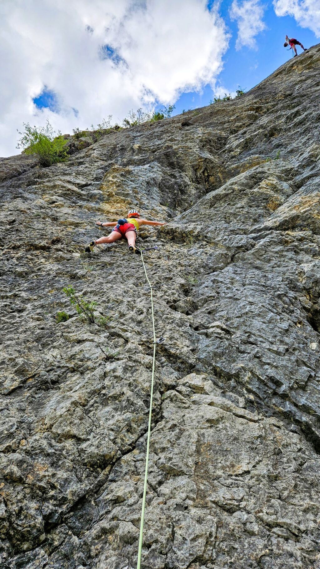 Ioana, pe traseul Sonic (6a)